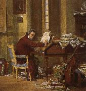 A 19th century artists created the impression that Beethoven County robert schumann